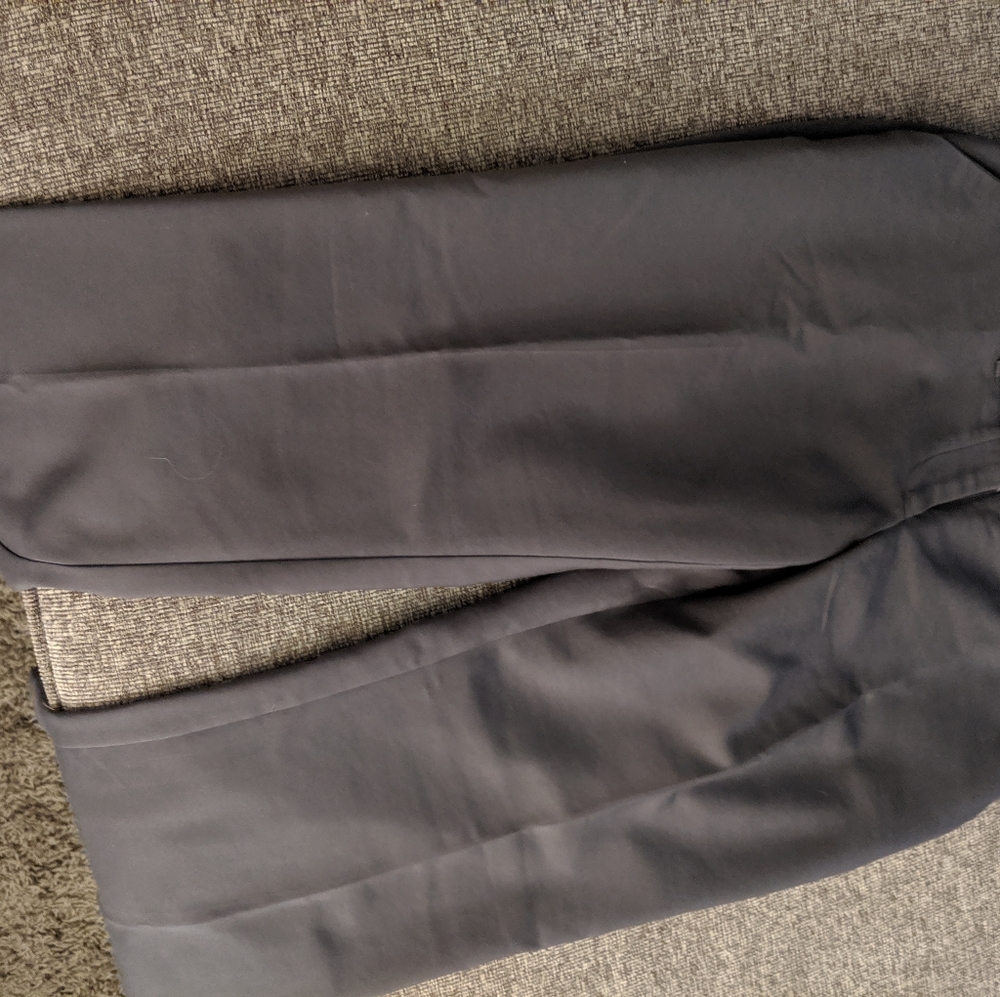 Gray slacks